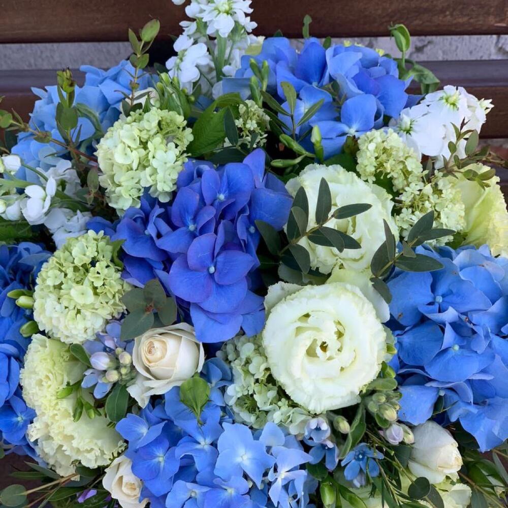 Шляпная коробка ,,Лавандовая