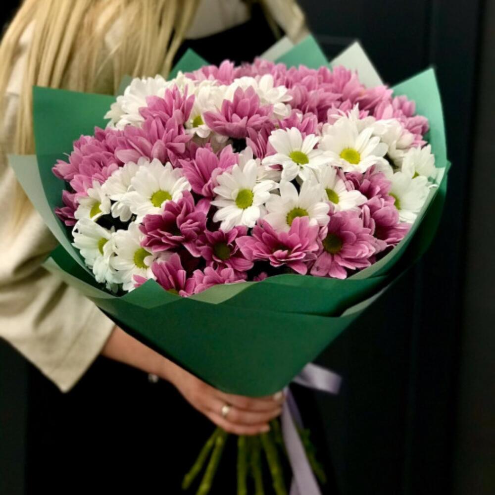 Букет из  хризантем