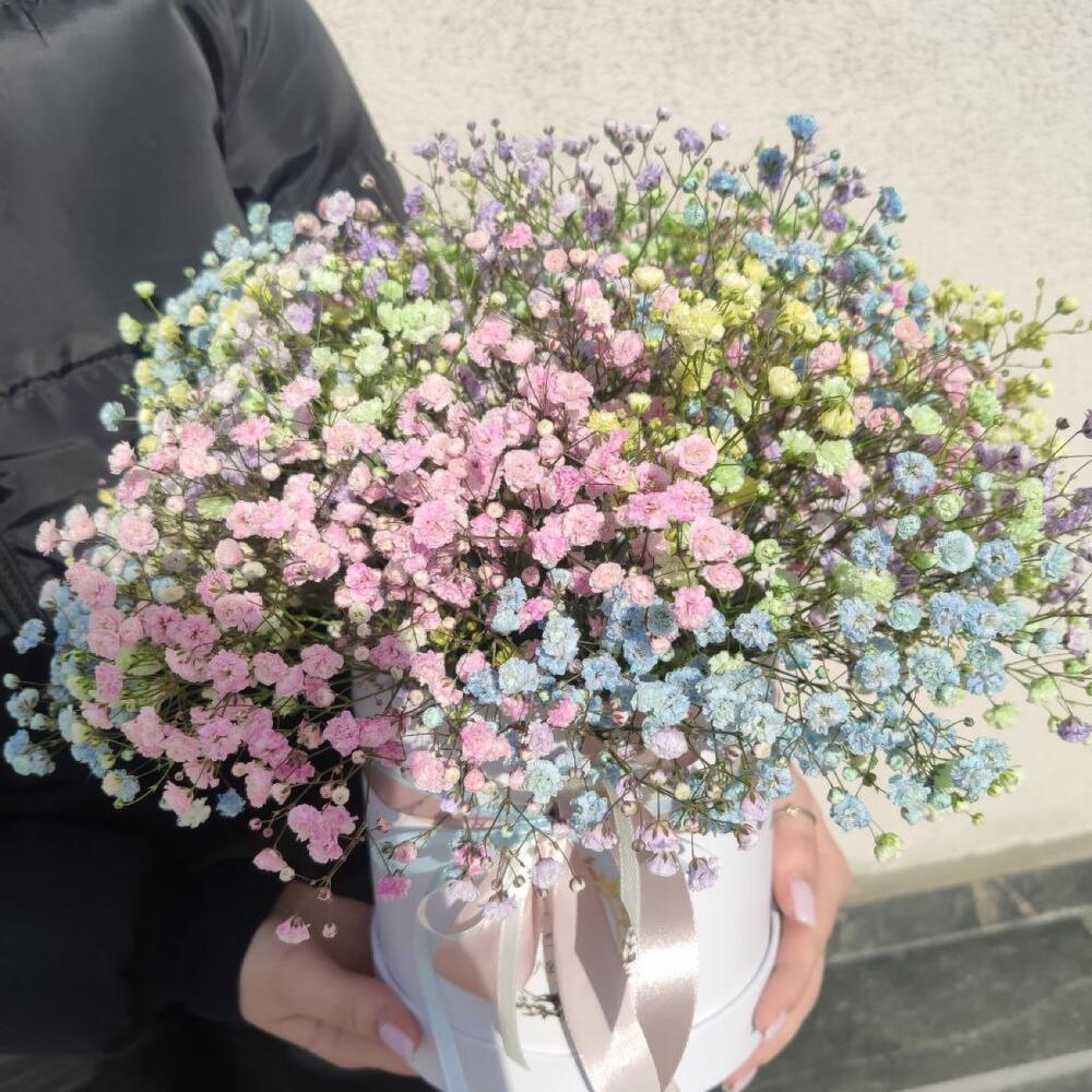 Цветы в коробке