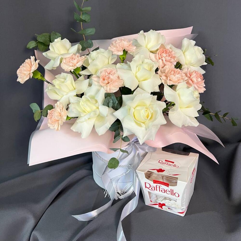 Цветы в коробке