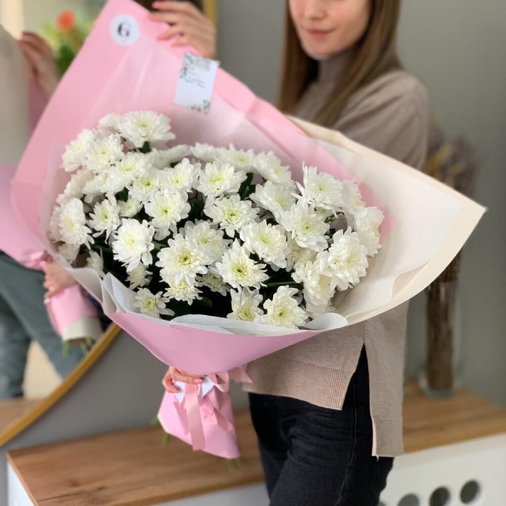 Букет из хризантем